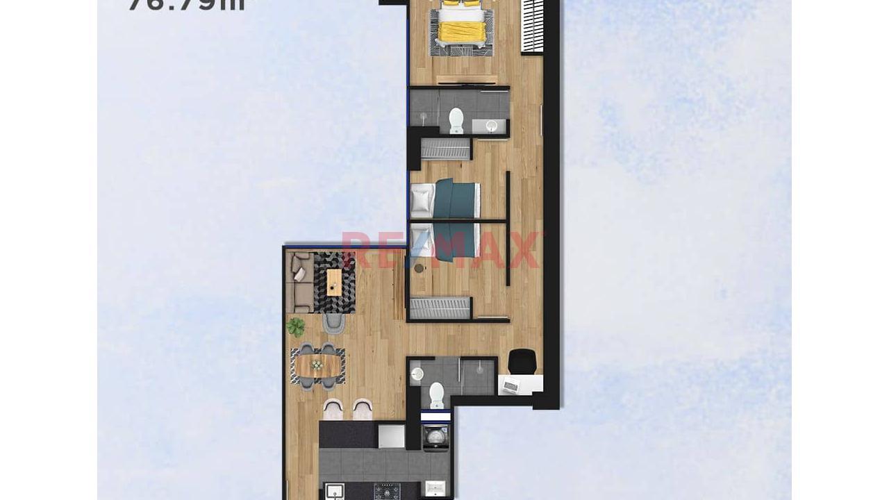 Departamento en Venta ubicado en Jesus Maria a $163,506