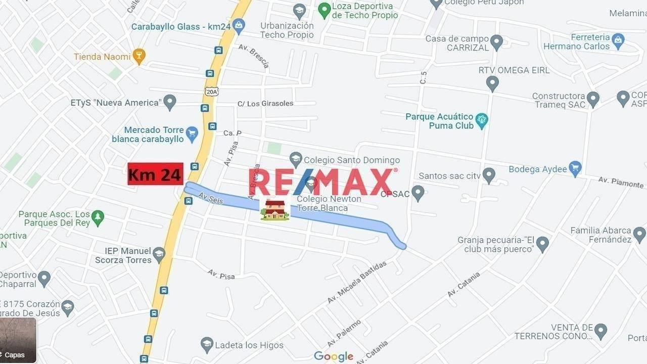 Terreno en Venta ubicado en Carabayllo a $45,000