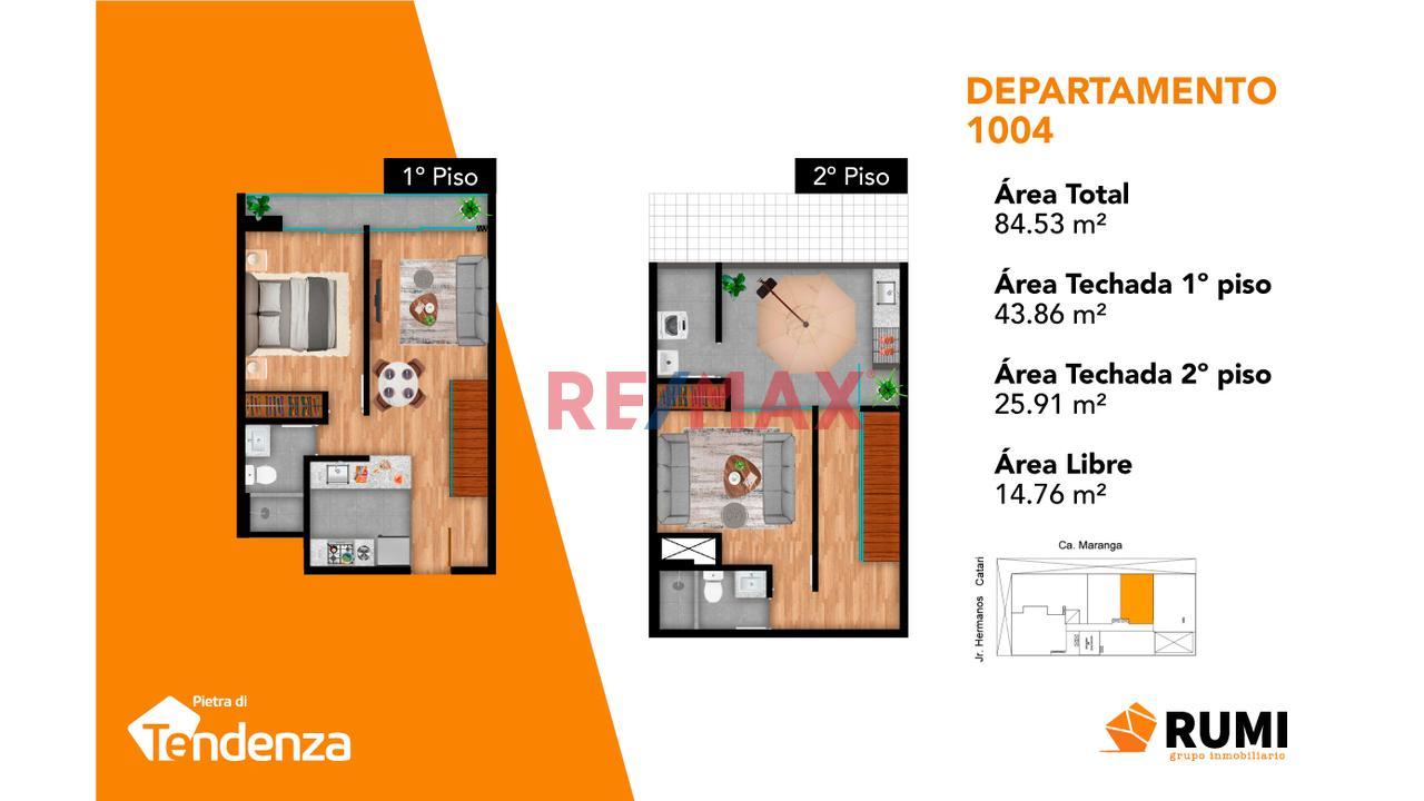 Departamento en Venta ubicado en San Miguel a $126,059