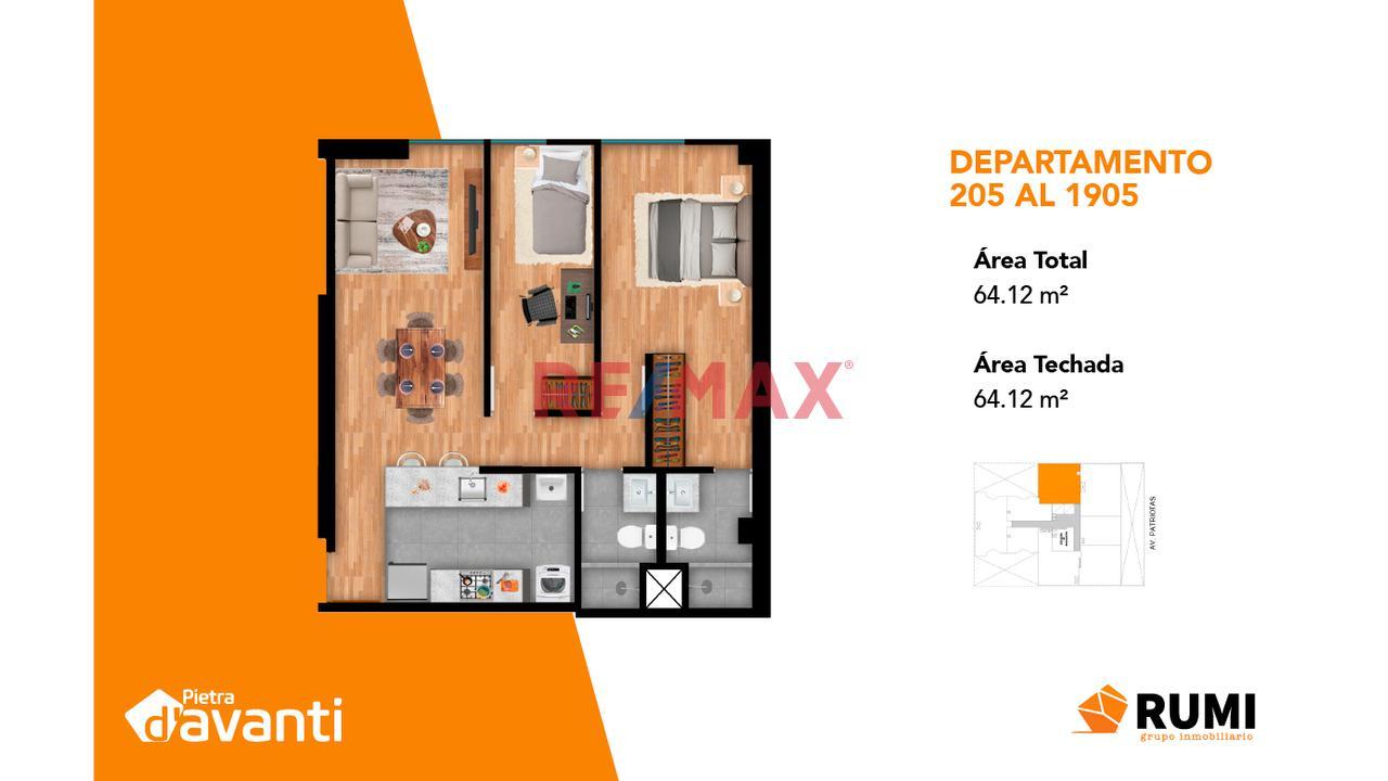Departamento en Venta ubicado en San Miguel a $112,196
