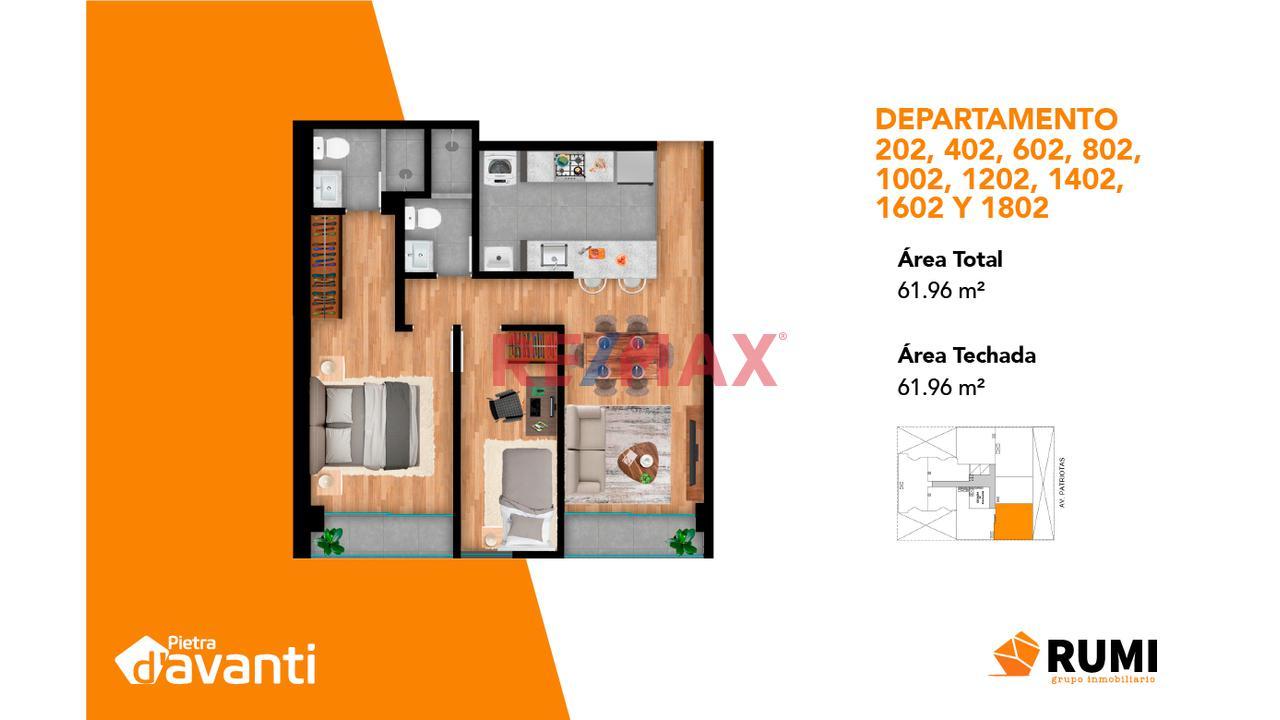 Departamento en Venta ubicado en San Miguel a $110,149