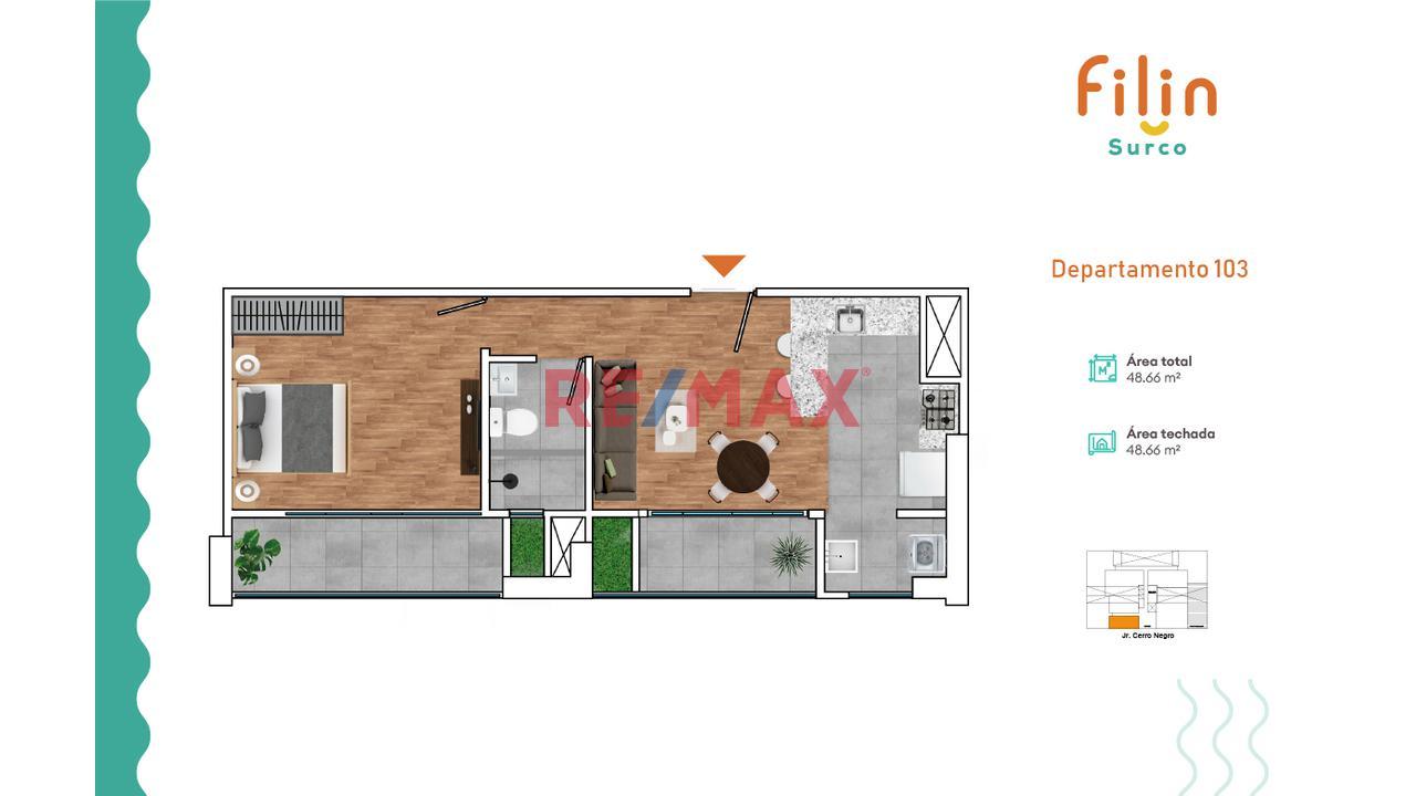 Departamento en Venta ubicado en Santiago De Surco