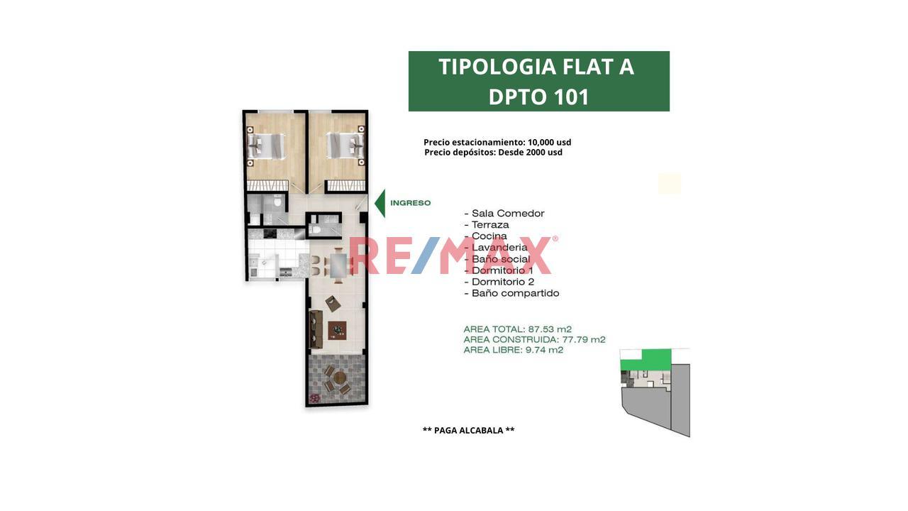 Departamento en Venta ubicado en Arequipa