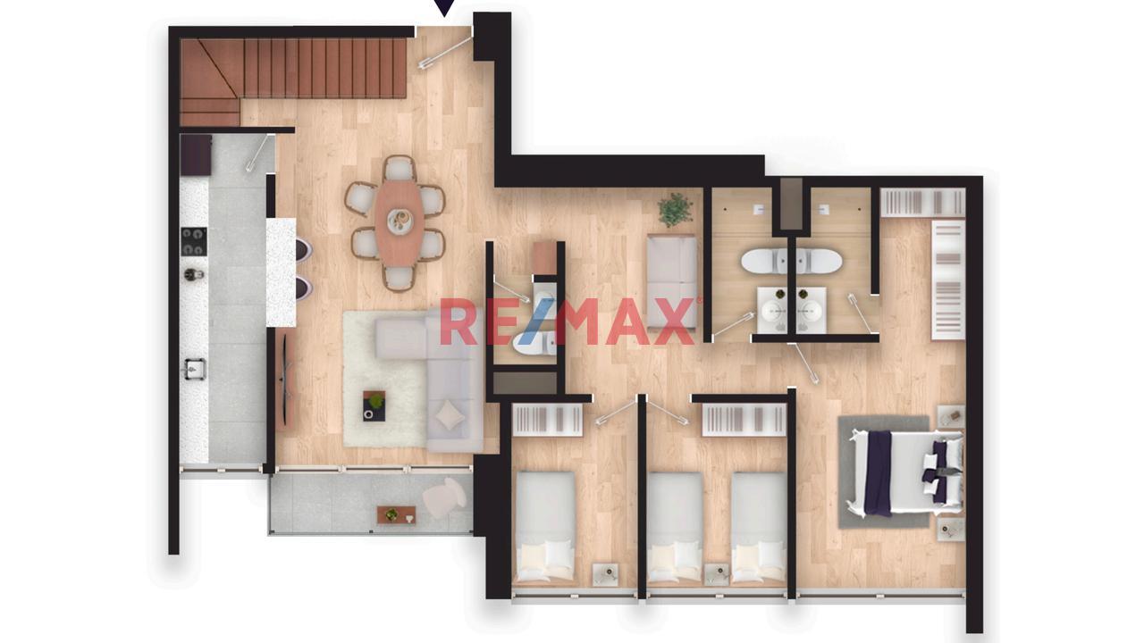Departamento en Venta ubicado en Urbanizacion Cerro Colorado Departamento en Venta ubicado en Urbanizacion Cerro Colorado