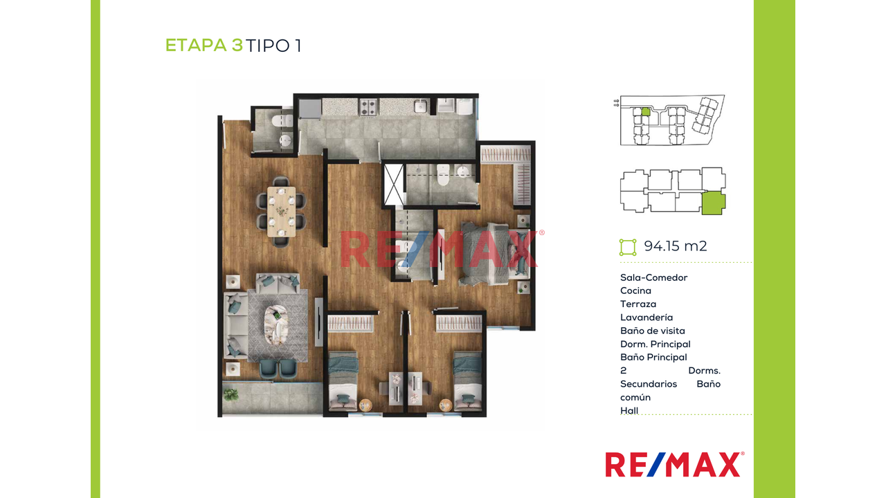 Departamento en Venta ubicado en Cerro Colorado