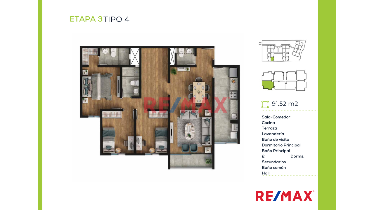 Departamento en Venta ubicado en Cerro Colorado Departamento en Venta ubicado en Cerro Colorado