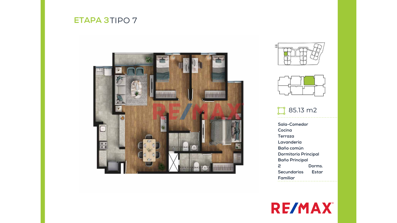 Departamento en Venta ubicado en Cerro Colorado Departamento en Venta ubicado en Cerro Colorado