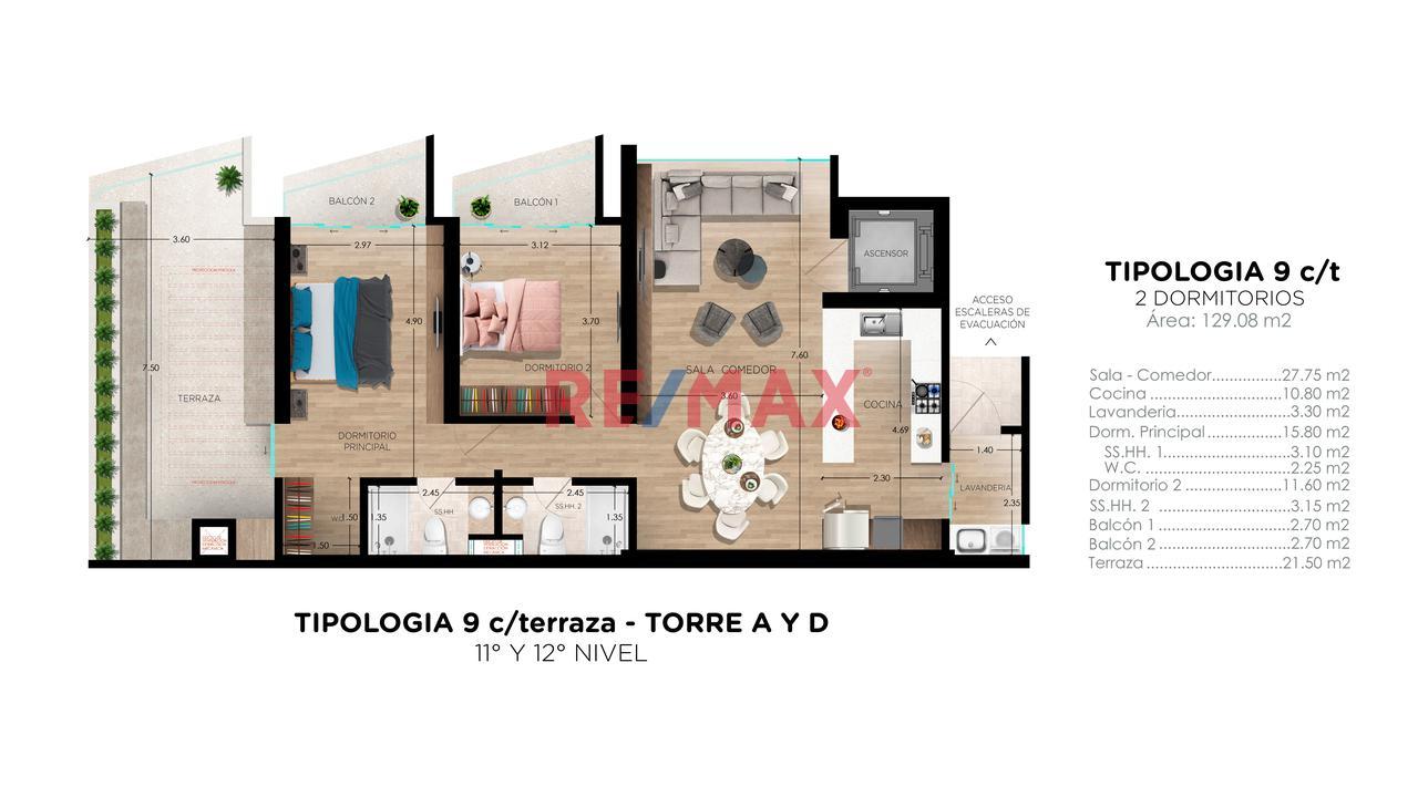Departamento en Venta ubicado en Cerro Colorado
