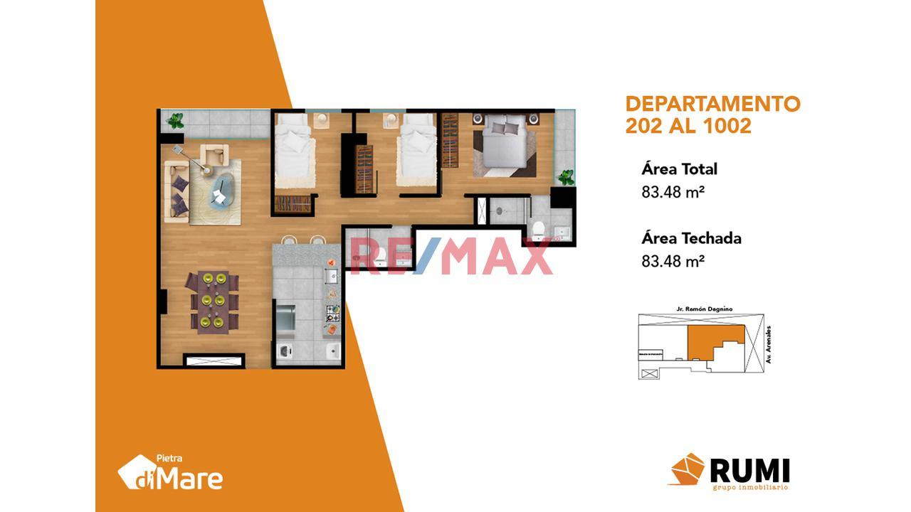 Departamento en Venta ubicado en Jesus Maria a $142,318