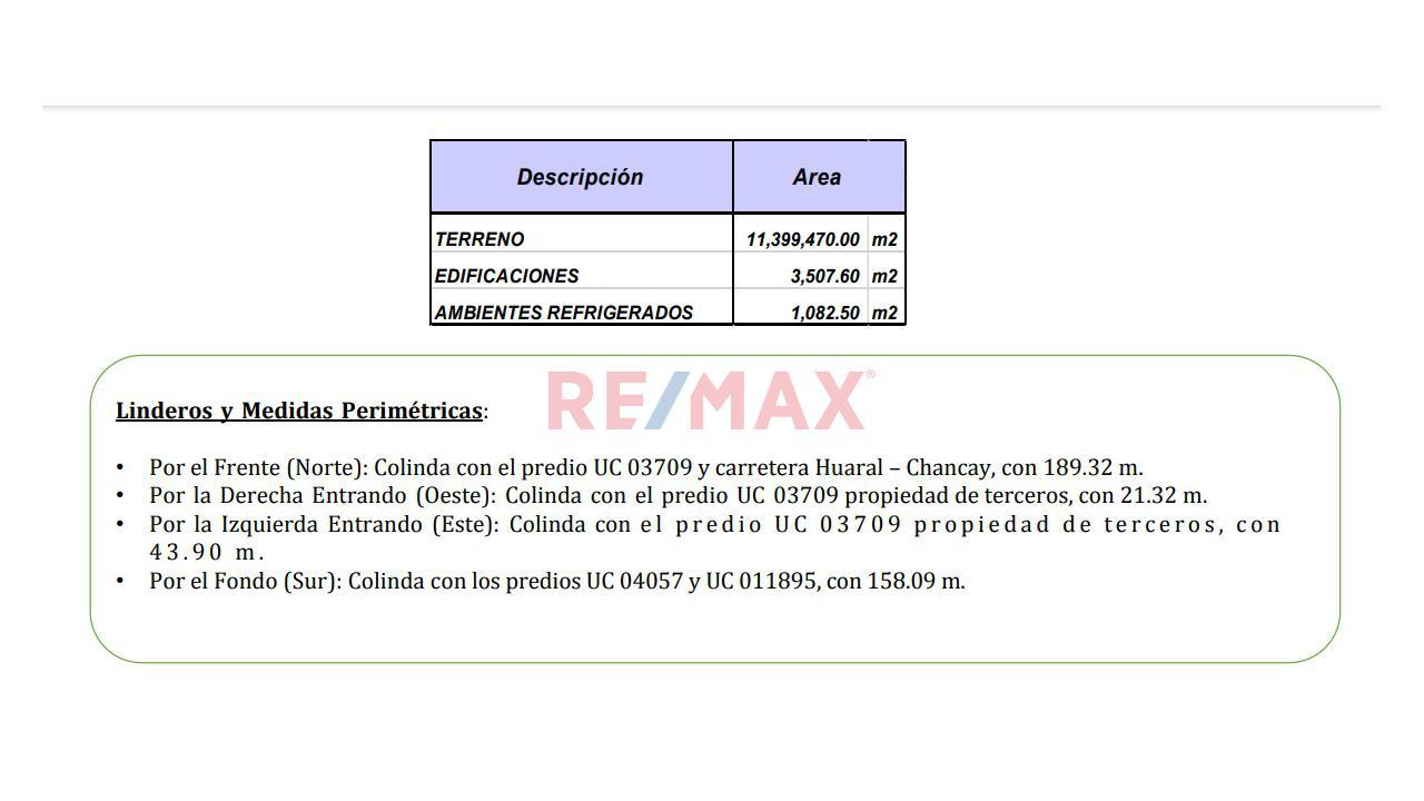 Terreno en Venta ubicado en Carretera Chancay, Huaral Terreno en Venta ubicado en Carretera Chancay, Huaral