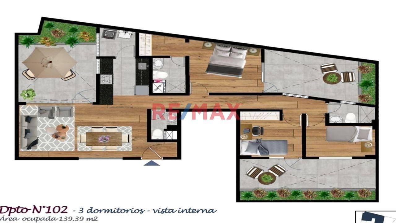 Departamento en Venta ubicado en Santiago De Surco a $225,610