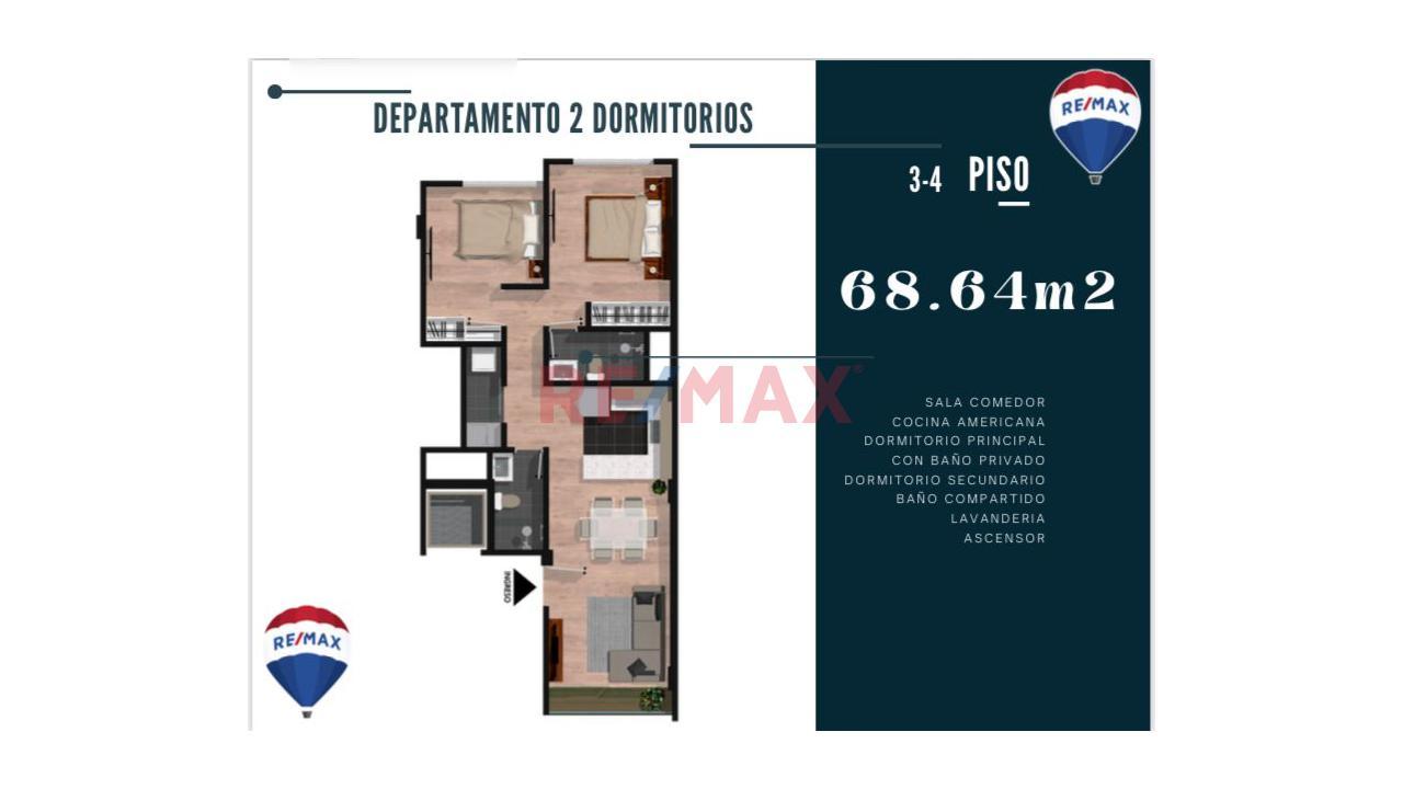 Departamento en Venta ubicado en Cerro Colorado
