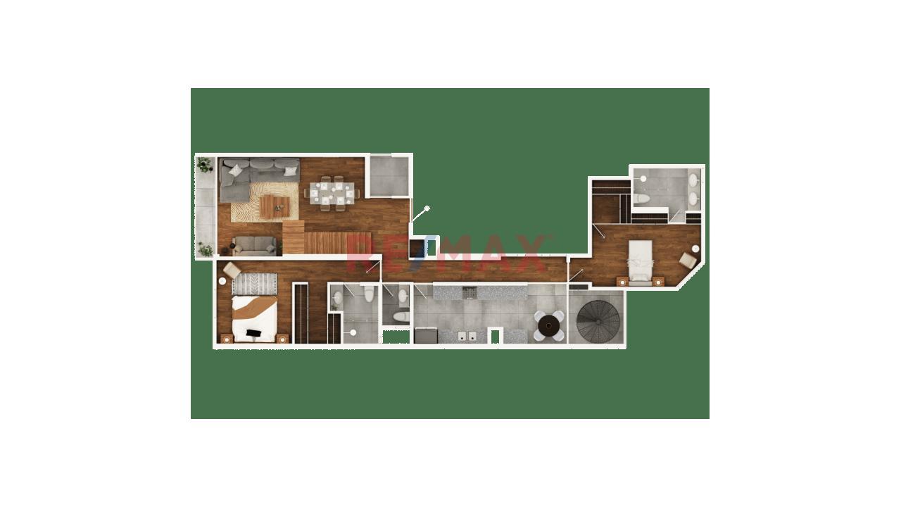 Departamento en Venta ubicado en Santiago De Surco a $370,000