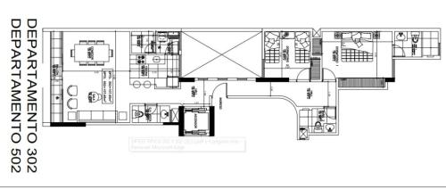 Departamento de 2 dormitorios y 2 baños ubicado en Santiago De Surco