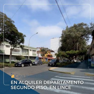 Departamento en Alquiler ubicado en Lince a $650