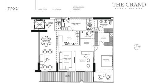 Departamento en Venta de 3 dormitorios ubicado en San Isidro