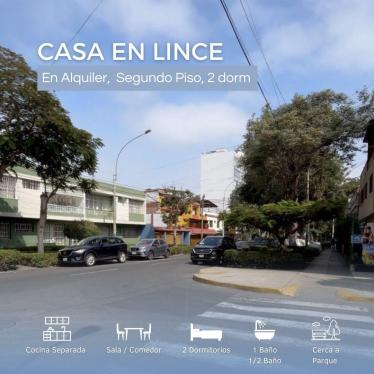 Departamento en Alquiler ubicado en Lince a $650