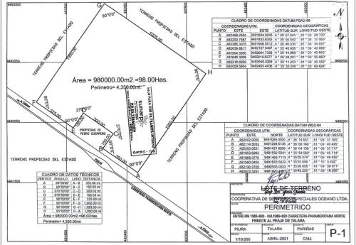 Terreno en Venta ubicado en Pariñas