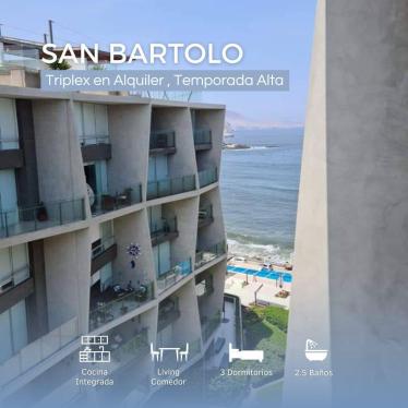 Departamento en Alquiler ubicado en San Bartolo a $3,200