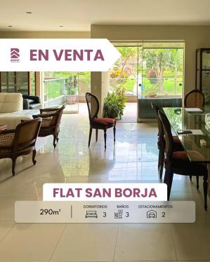 Departamento en Venta ubicado en San Borja a $490,000