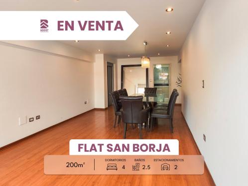 Departamento en Venta ubicado en San Borja a $330,000