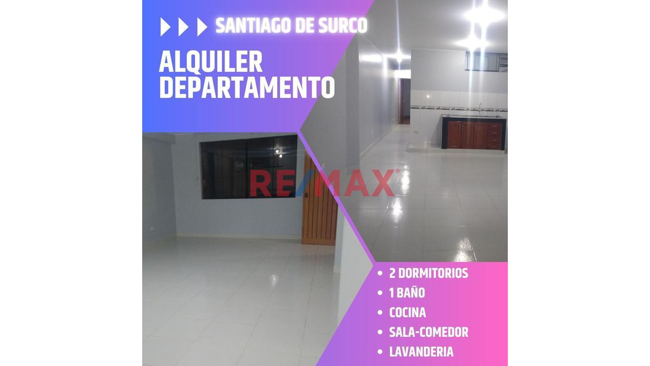 Departamento en Alquiler ubicado en Santiago De Surco a $344