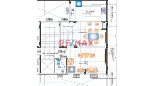 Departamento de 4 dormitorios y 3 baños ubicado en San Luis