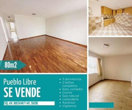 Departamento en Venta ubicado en Pueblo Libre