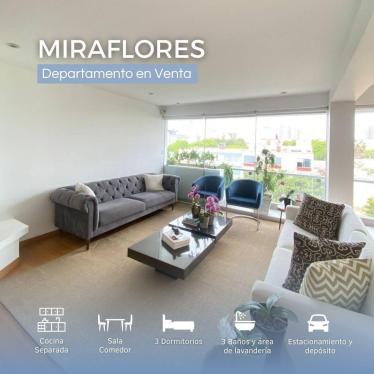 Departamento en Venta ubicado en Miraflores a $460,000