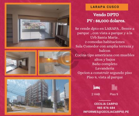 Departamento en Venta ubicado en San Jeronimo a $88,000