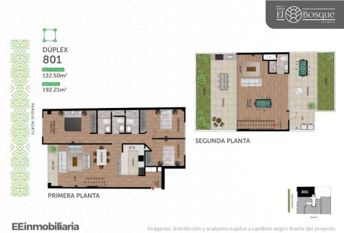 Departamento en Venta ubicado en Av. Parque Norte 1112 - Duplex 801