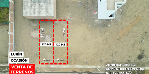 Terreno en Venta ubicado en Lurin a $31,500