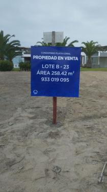 Terreno en Venta ubicado en Condominio Playa Coral