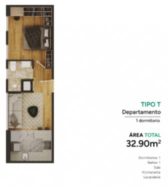 Departamento en Venta ubicado en La Victoria a $83,000