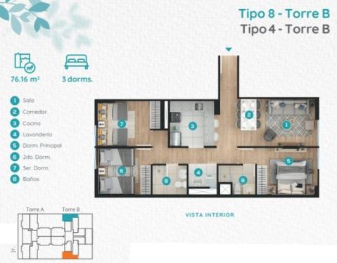 Departamento en Venta ubicado en Breña a $118,000