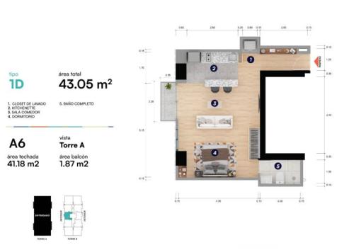 Departamento en Venta ubicado en Surquillo a $93,000