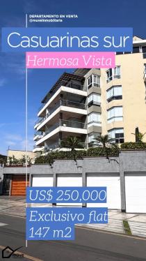 Departamento en Venta ubicado en Santiago De Surco a $250,000