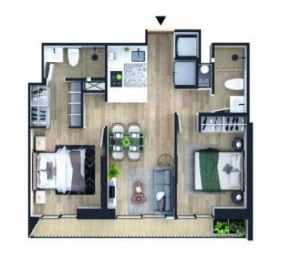 Departamento en Venta ubicado en San Isidro a $194,162