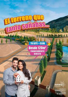 Terreno en Venta ubicado en Huaral a $9,000
