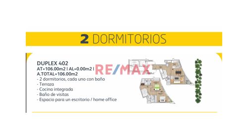 Departamento de 2 dormitorios y 2 baños ubicado en Barranco Departamento de 2 dormitorios y 2 baños ubicado en Barranco