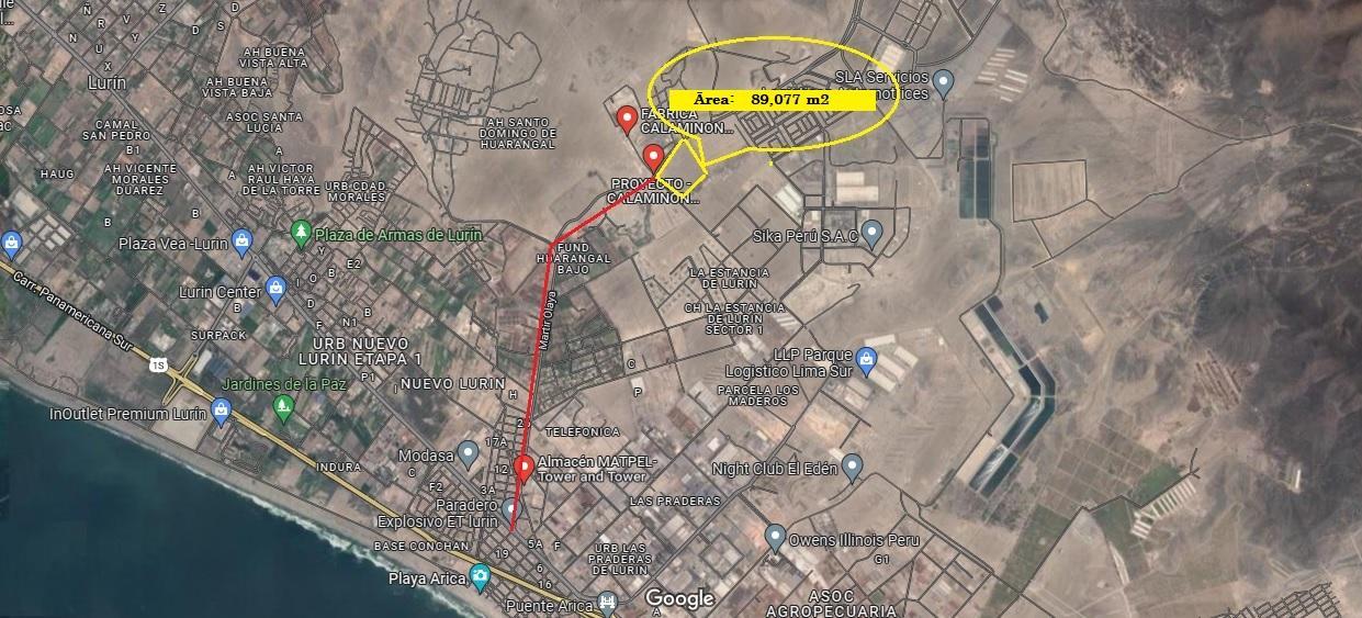 Terreno en Alquiler ubicado en Calle Martir Olaya Con Av. Gaseoducto Terreno en Alquiler ubicado en Calle Martir Olaya Con Av. Gaseoducto