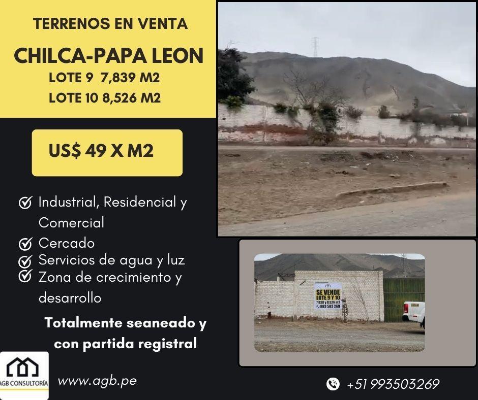 Terreno en Venta ubicado en Chilca a $385,000