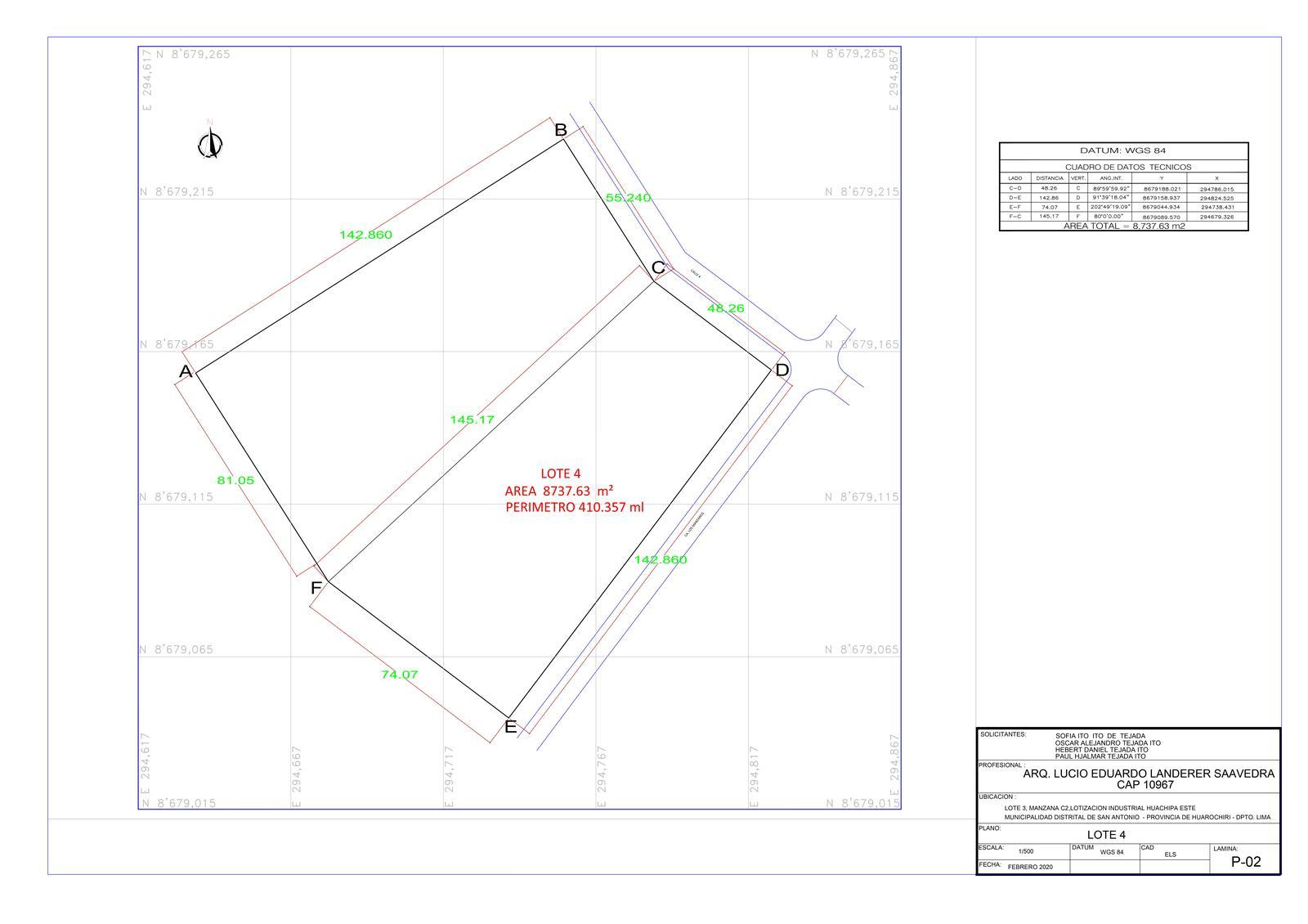 Oportunidad única Terreno ubicado en San Juan De Lurigancho Oportunidad única Terreno ubicado en San Juan De Lurigancho