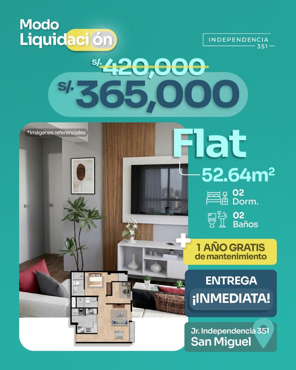 Departamento en Venta de 2 dormitorios ubicado en San Miguel Departamento en Venta de 2 dormitorios ubicado en San Miguel