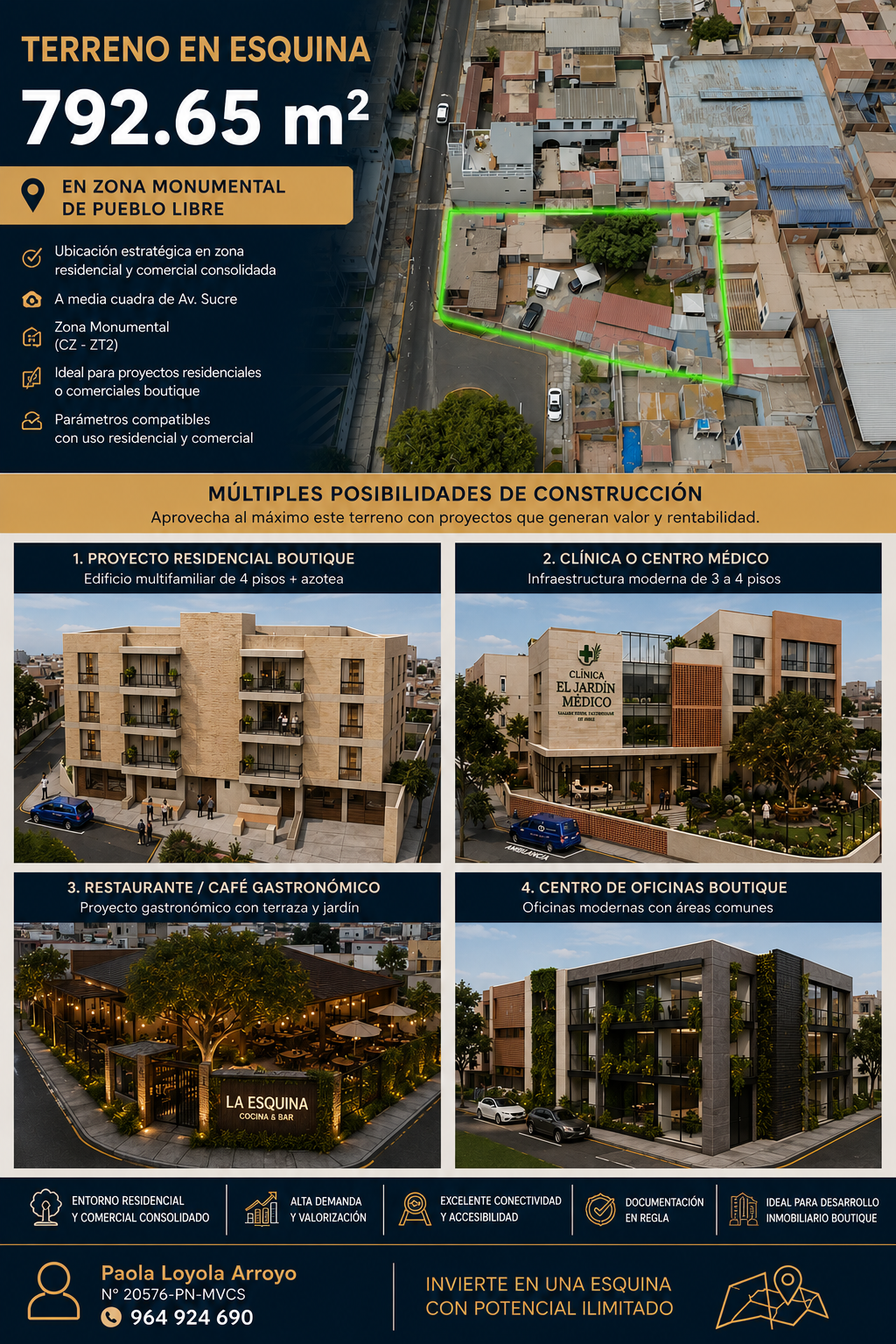 Terreno en Venta ubicado en Av. Manuel Cipriano Dulanto 959 Terreno en Venta ubicado en Av. Manuel Cipriano Dulanto 959