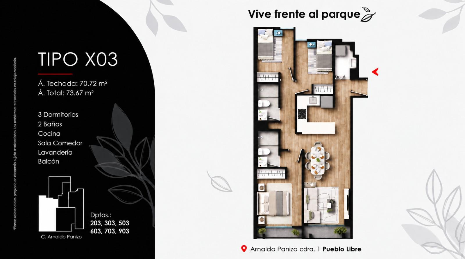 Departamento en venta en Pueblo Libre