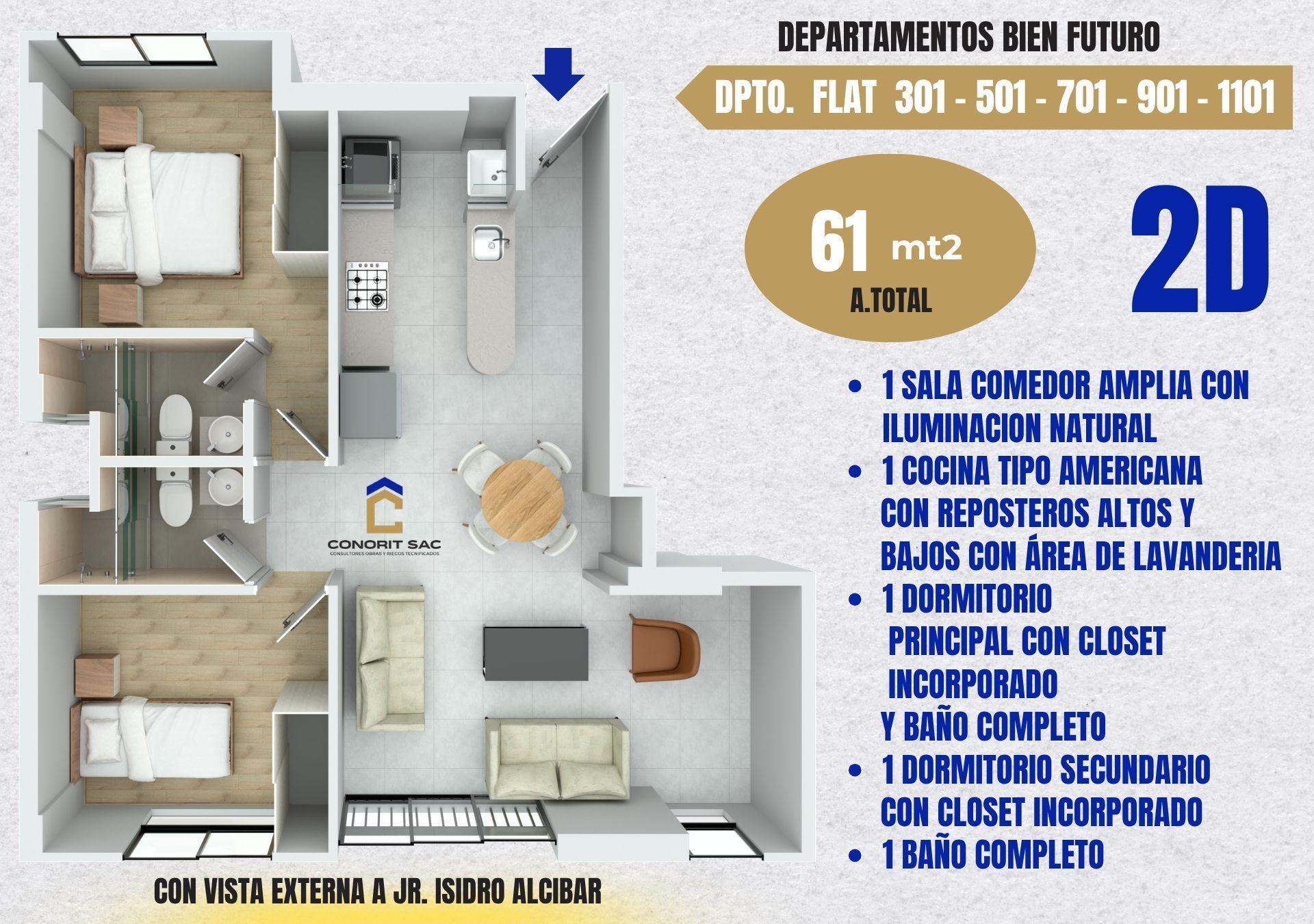 Departamento en venta en San Martín de Porres