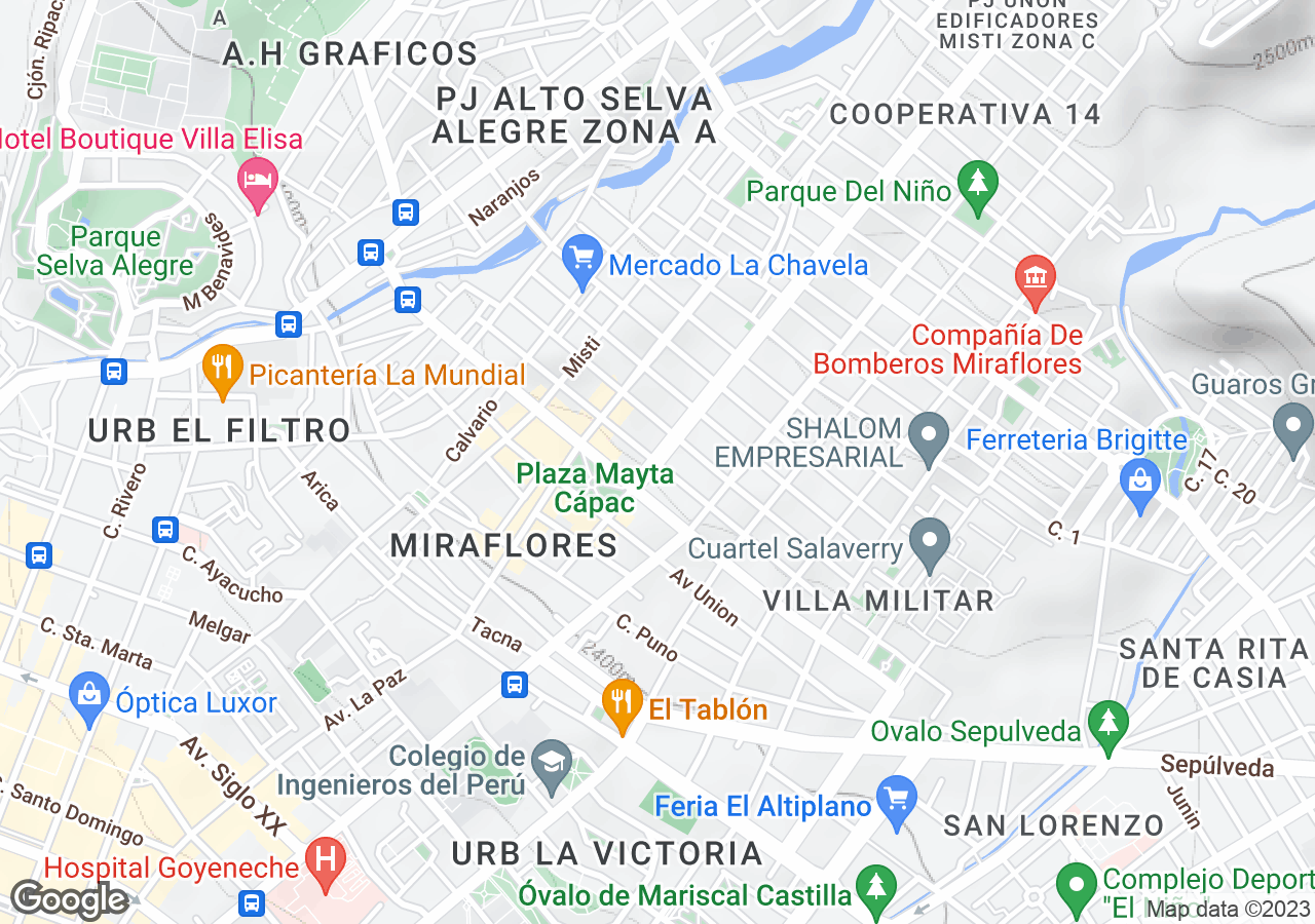 Oficina en alquiler en Miraflores