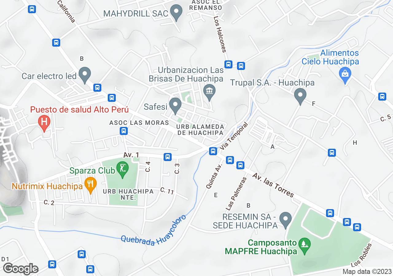 Terreno en venta en Lurigancho