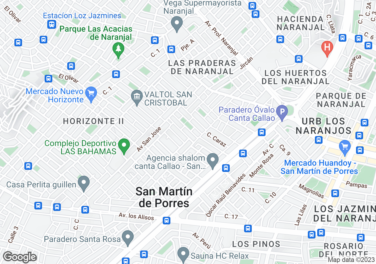 Terreno en venta en San Martin De Porres
